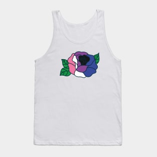 Genderfluid flower Tank Top